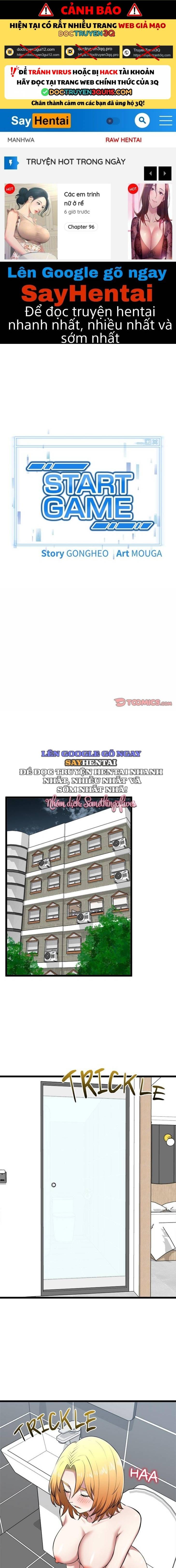 Bắt Đầu Trò Chơi - Chap 23 - Trang 1