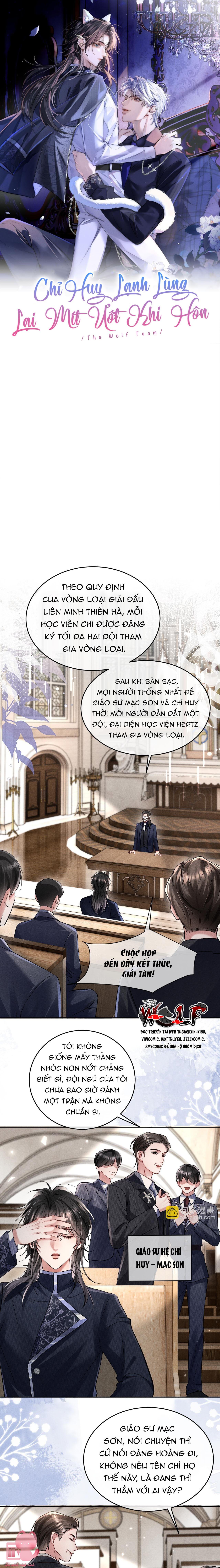 Chỉ Huy Lạnh Lùng Lại Mít Ướt Khi Yêu - Chap 19 - Trang 1