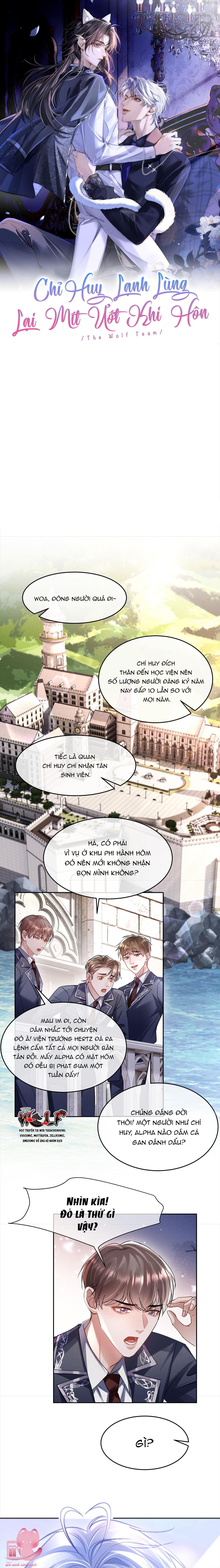 Chỉ Huy Lạnh Lùng Lại Mít Ướt Khi Yêu - Chap 6 - Trang 1