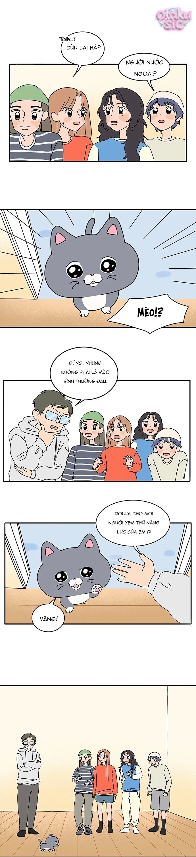 Chú Mèo Thần Tượng Dolly - Chap 2 - Trang 3