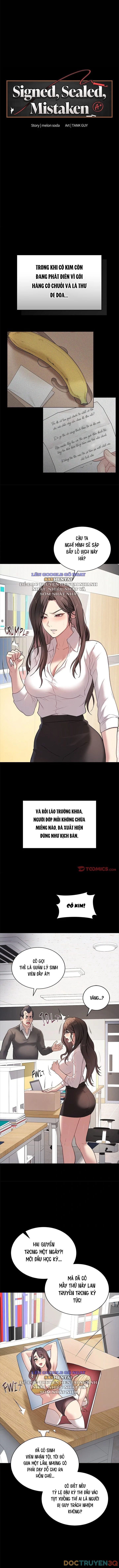 Đã Ký, Đã Nhầm Lẫn, Đã Đóng Dấu - Chap 3 - Trang 3