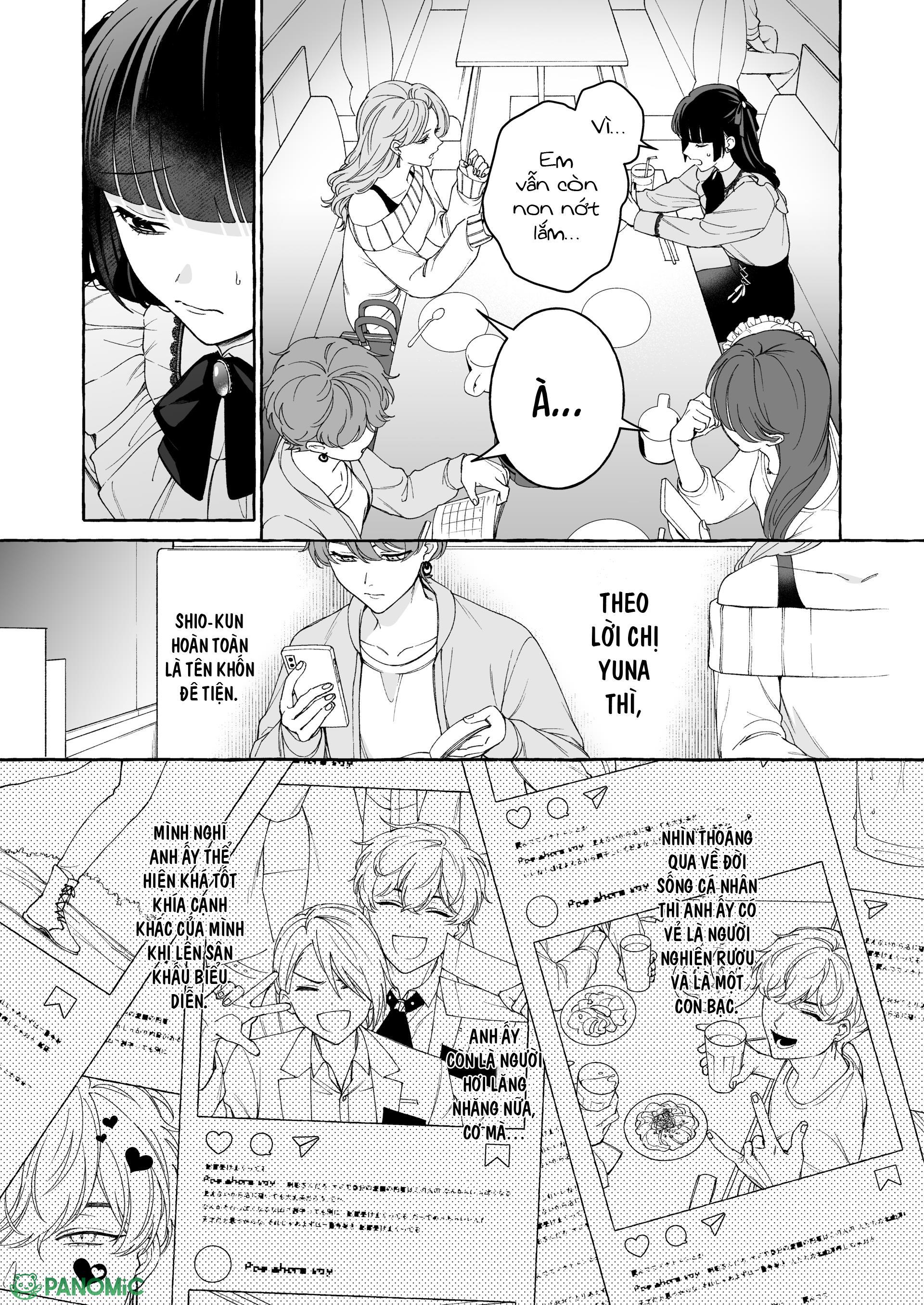 Đến Lúc Tôi Được “Thần Tượng” Mình Ôm Hôn - Chap 0 - Trang 9