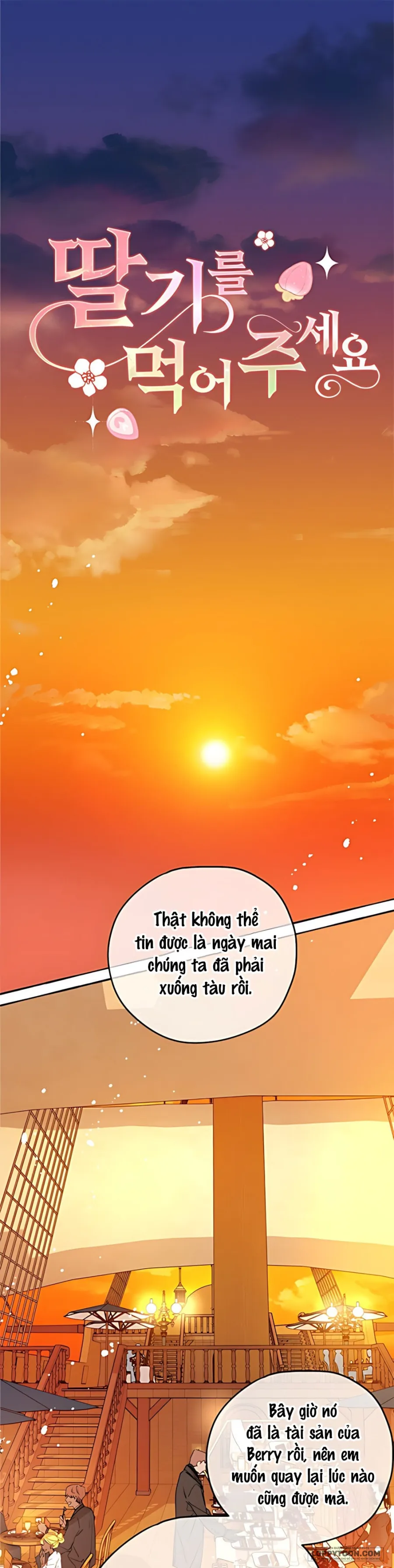 Hãy Ăn Dâu Tây Đi Ạ - Chap 9 - Trang 1