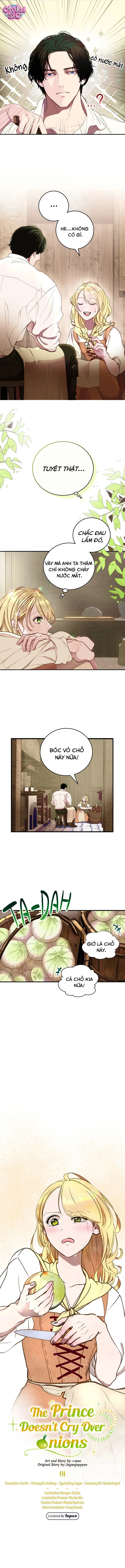 Hoàng Tử Không Khóc Vì Hành Tây - Chap 1 - Trang 3