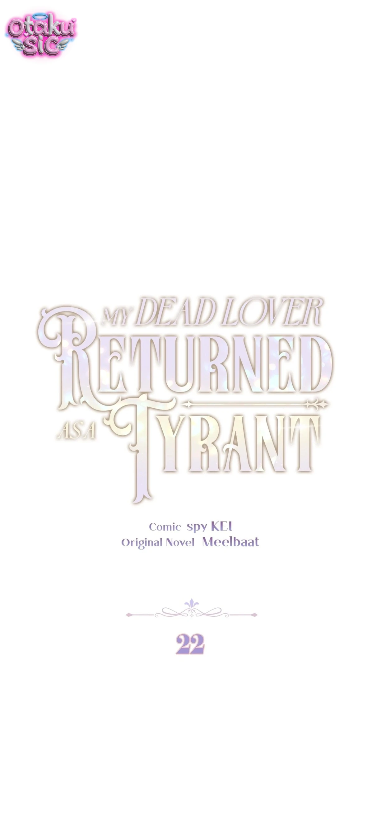 Người Yêu Đã Chết Của Tôi Đã Trở Thành Bạo Quân - Chap 22 - Trang 1