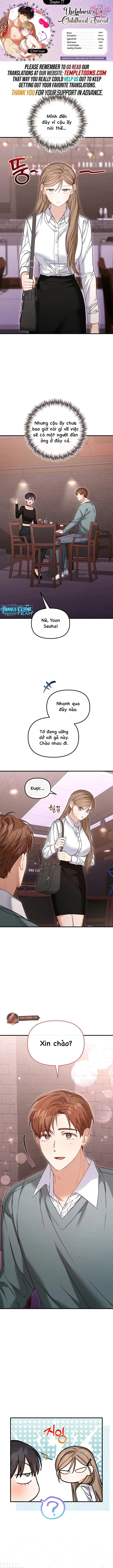 Sự Hữu Dụng Của Bạn Thời Thơ Ấu - Chap 27 - Trang 1