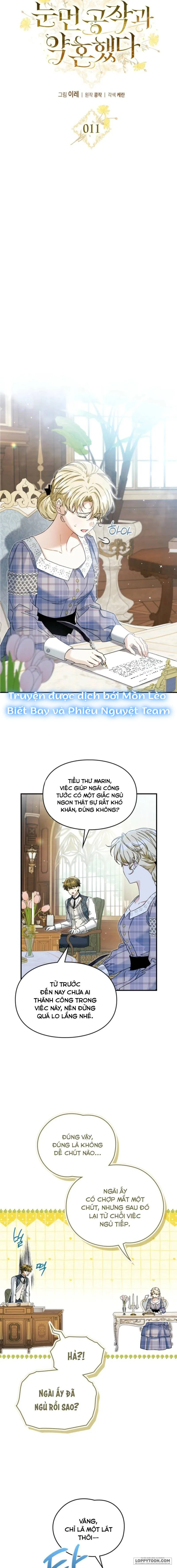 Tôi Đã Đính Hôn Với Vị Công Tước Mù - Chap 11 - Trang 11
