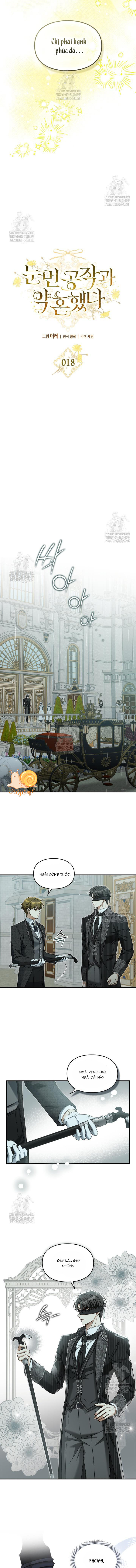 Tôi Đã Đính Hôn Với Vị Công Tước Mù - Chap 18 - Trang 8