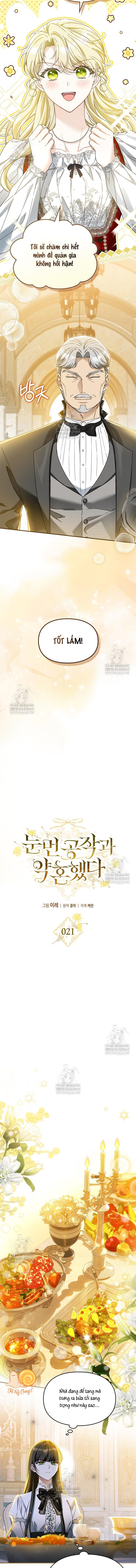 Tôi Đã Đính Hôn Với Vị Công Tước Mù - Chap 21 - Trang 6