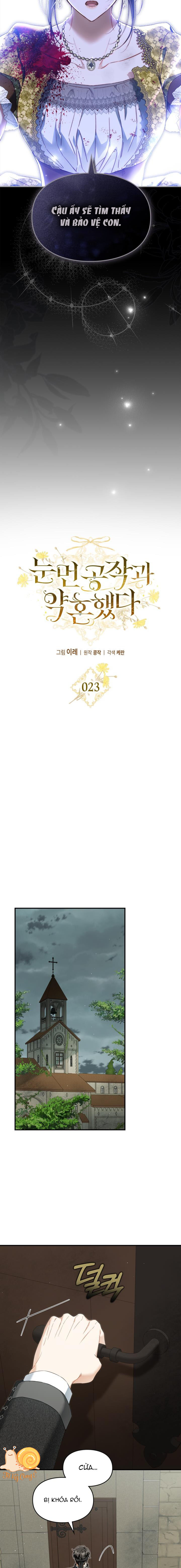 Tôi Đã Đính Hôn Với Vị Công Tước Mù - Chap 23 - Trang 6