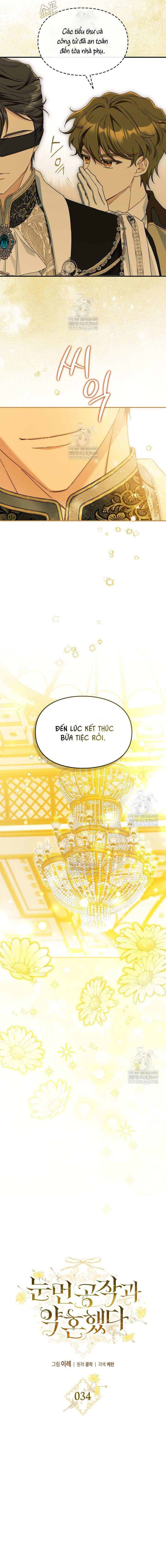 Tôi Đã Đính Hôn Với Vị Công Tước Mù - Chap 34 - Trang 6