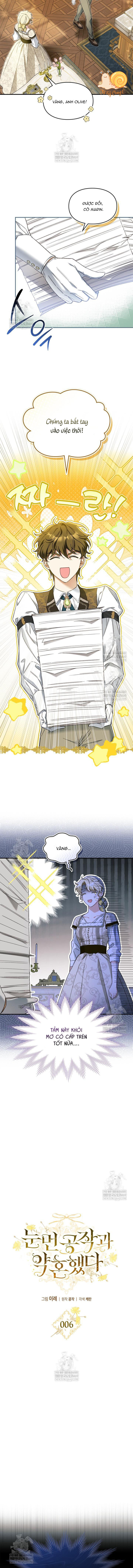 Tôi Đã Đính Hôn Với Vị Công Tước Mù - Chap 6 - Trang 4