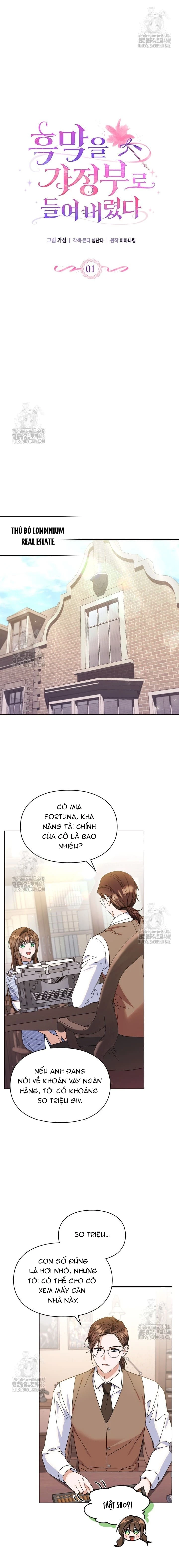 Tôi đã thuê nhân vật phản diện làm quản gia - Chap 1 - Trang 9