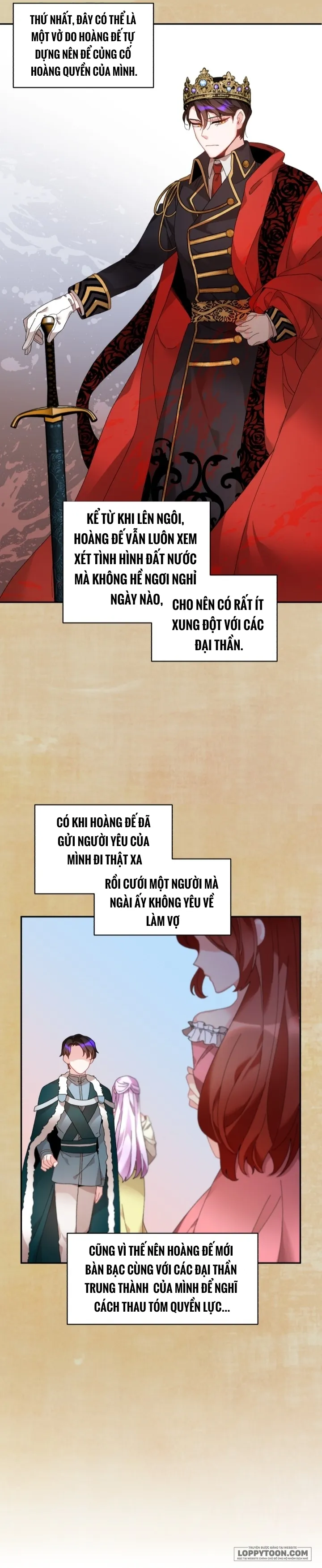 Tôi Không Muốn Trở Thành Hoàng Hậu - Chap 44 - Trang 3