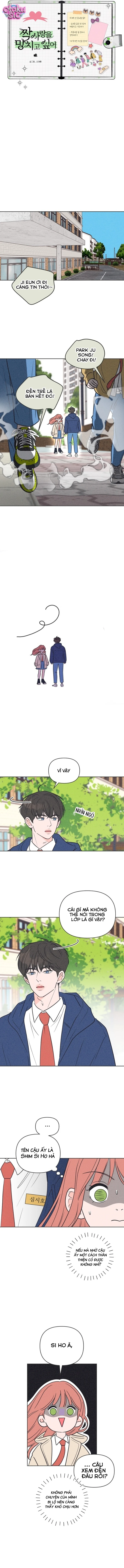 Tôi muốn chấm dứt mối tình đơn phương này! - Chap 3 - Trang 2