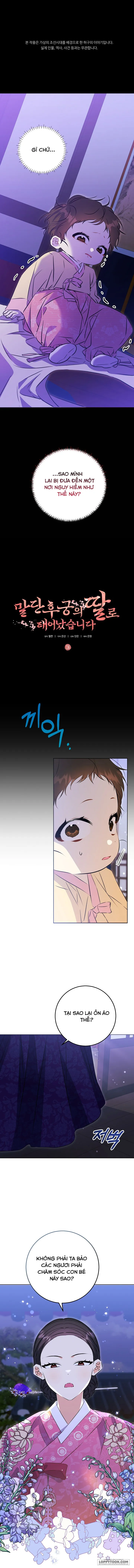 Tôi Sinh Ra Là Con Gái Của Một Cung Phi Hèn Mọn - Chap 3 - Trang 1