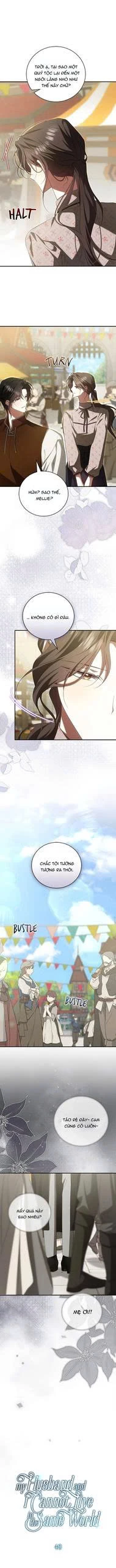 Tôi và chồng tôi không sống cùng một thế giới - Chap 40 - Trang 4