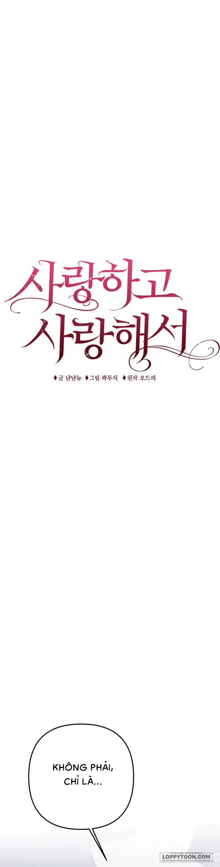 Vì Đó Là Yêu - Chap 25 - Trang 1