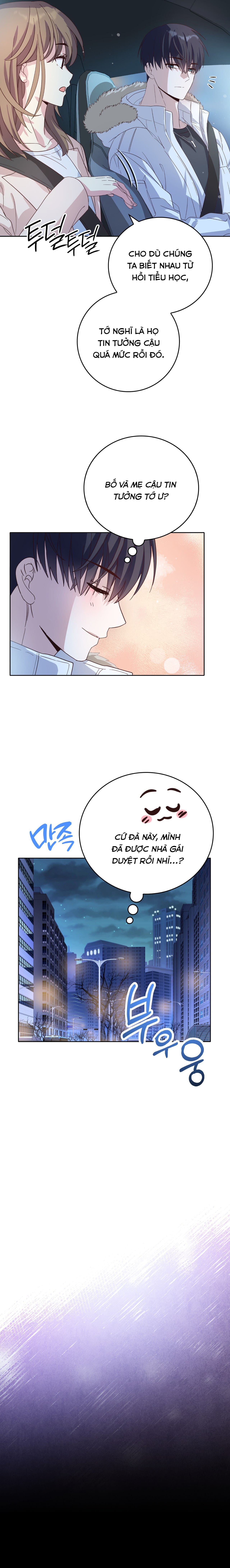 [18+] Bạn Thời Thơ Ấu Thịt Tôi Trong Lúc Thôi Miên - Chap 9 - Trang 13