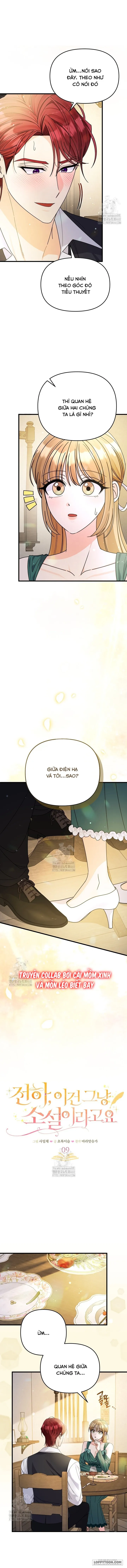 [18+] Điện Hạ, Đây Chỉ Là Một Cuốn Tiểu Thuyết - Chap 9 - Trang 1