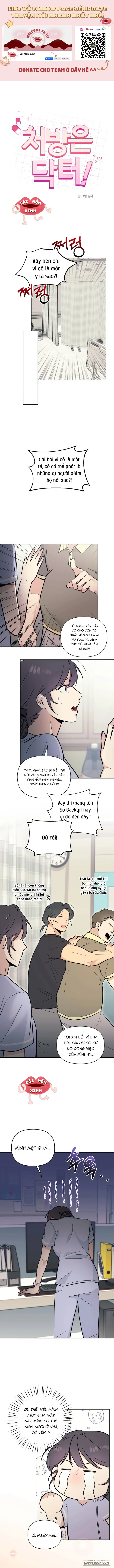[18+] Đơn Thuốc Của Tôi Chính Là Bác Sĩ - Chap 9 - Trang 1