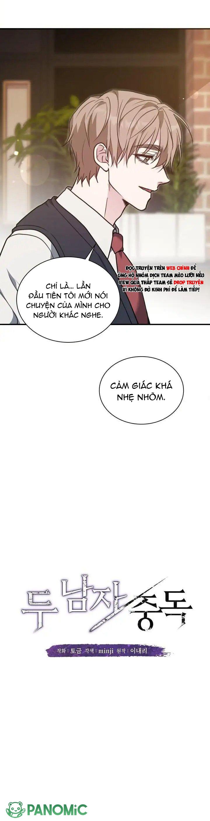 [18+] Hai Người Đàn Ông Rơi Vào Lưới Tình - Chap 3 - Trang 9