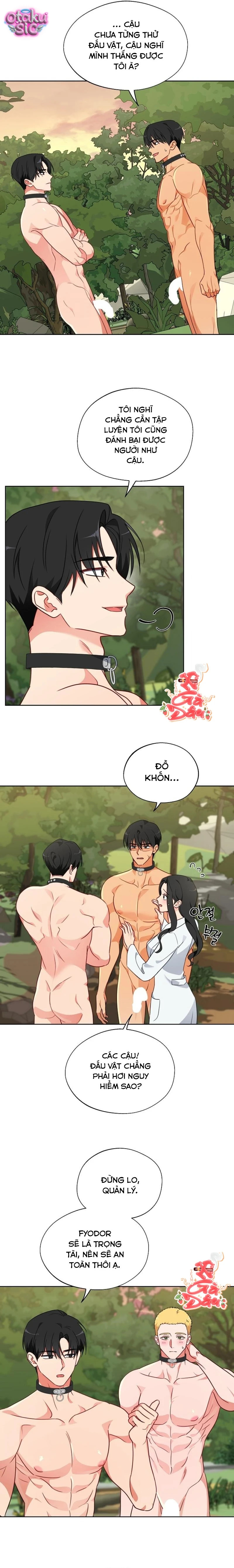 [18+] Mãnh Thú Trong Phòng Nhân Giống - Chap 12 - Trang 3