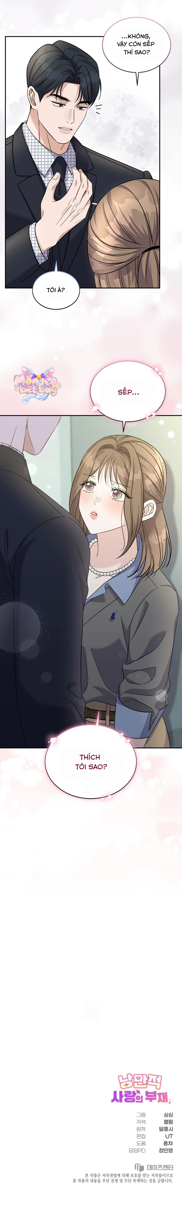 [18+] Sự Vắng Mặt của Tình Yêu Lãng Mạn - Chap 13 - Trang 11