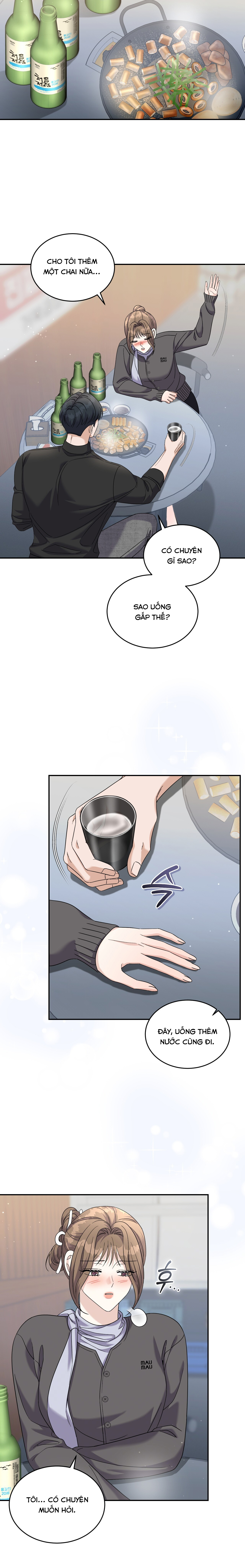 [18+] Sự Vắng Mặt của Tình Yêu Lãng Mạn - Chap 25 - Trang 8