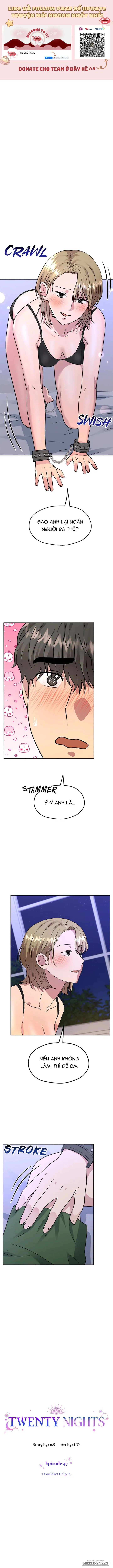[18+] Twenty Nights - Chap 47 - Trang 1