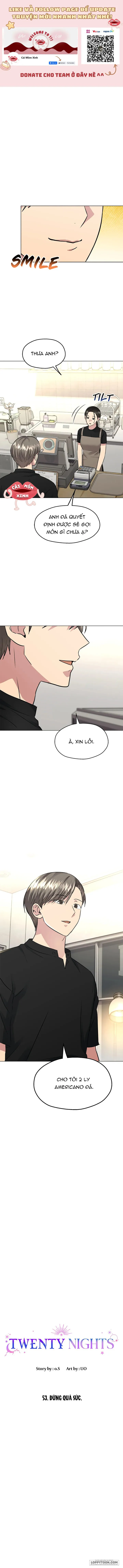 [18+] Twenty Nights - Chap 53 - Trang 1