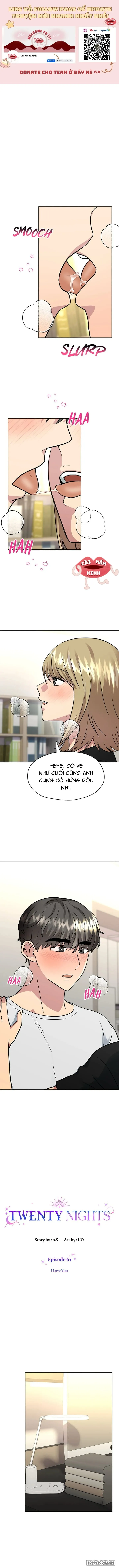 [18+] Twenty Nights - Chap 61 - Trang 1