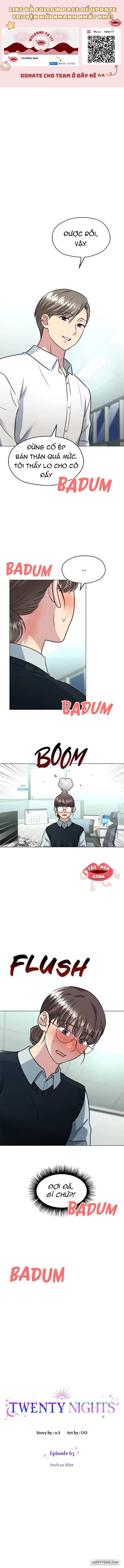 [18+] Twenty Nights - Chap 63 - Trang 1