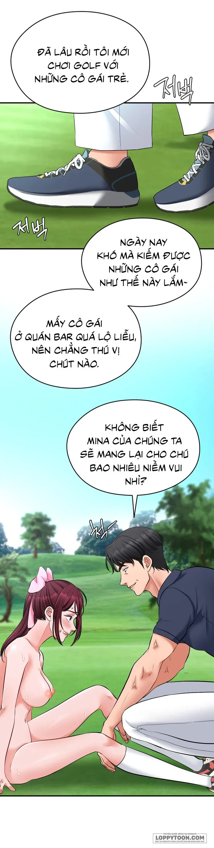 [19+] Em Gái XX Chung Của Các Chú Sân Golf - Chap 2 - Trang 49