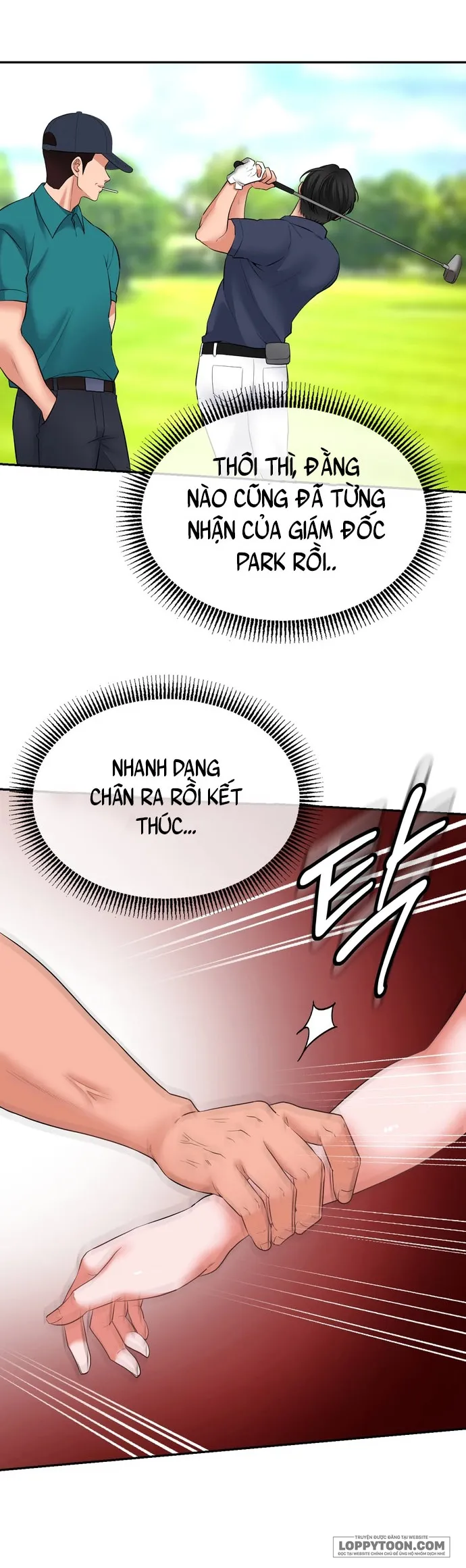 [19+] Em Gái XX Chung Của Các Chú Sân Golf - Chap 4 - Trang 42