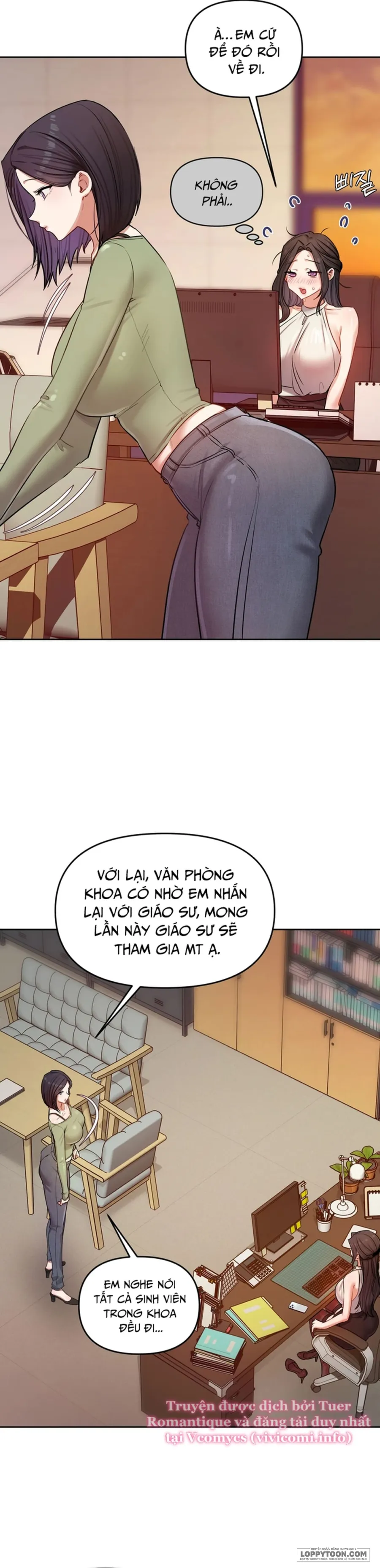 [19+] Tài Khoản Bí Mật Của Nữ Giáo Sư - Chap 12 - Trang 28
