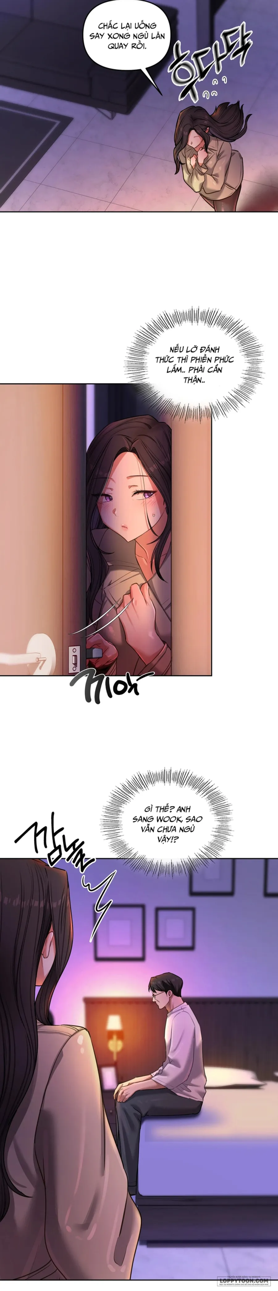 [19+] Tài Khoản Bí Mật Của Nữ Giáo Sư - Chap 16 - Trang 34