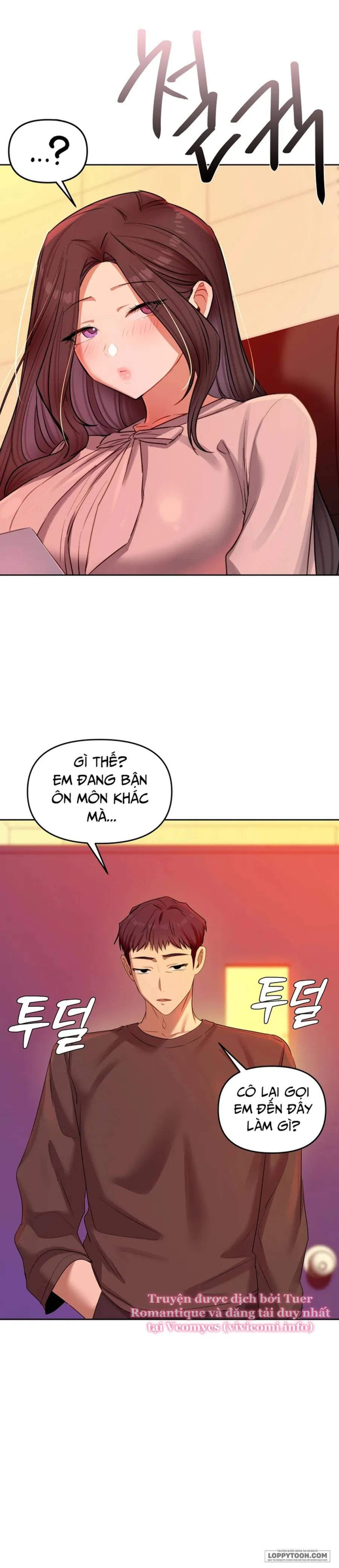 [19+] Tài Khoản Bí Mật Của Nữ Giáo Sư - Chap 17 - Trang 35