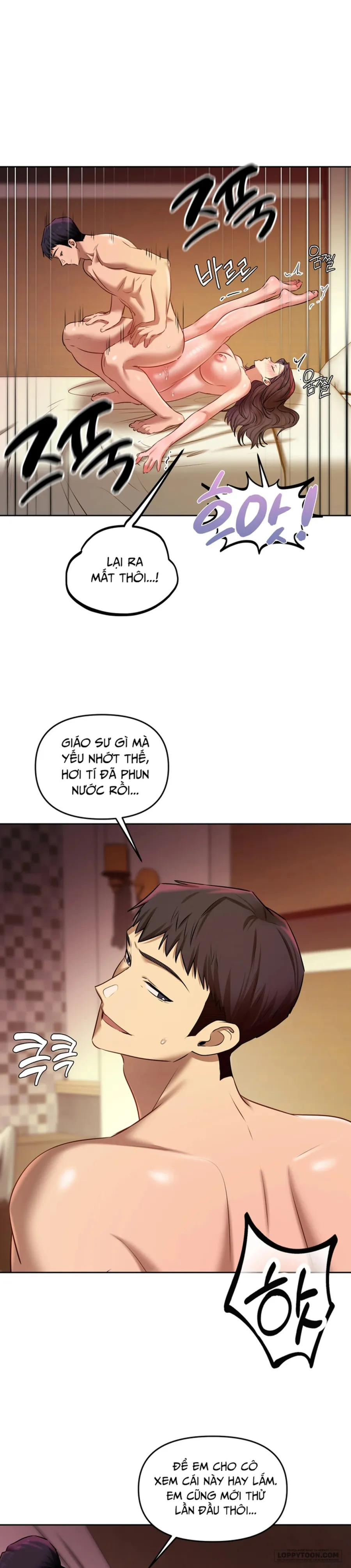 [19+] Tài Khoản Bí Mật Của Nữ Giáo Sư - Chap 22 - Trang 22