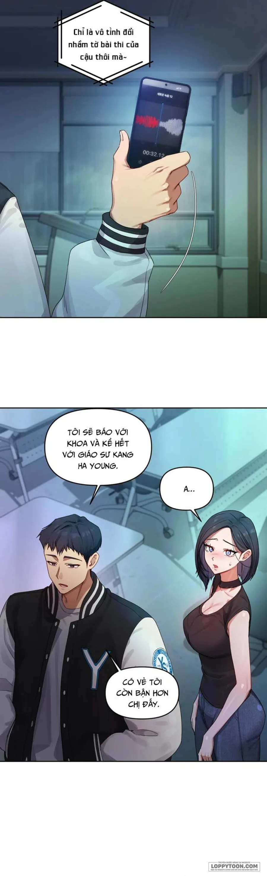 [19+] Tài Khoản Bí Mật Của Nữ Giáo Sư - Chap 3 - Trang 9