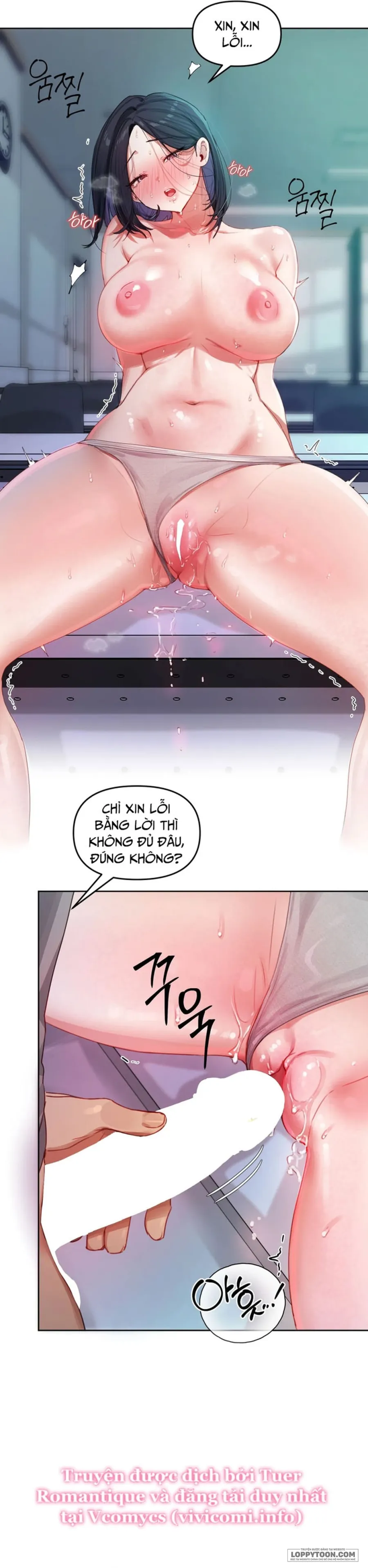 [19+] Tài Khoản Bí Mật Của Nữ Giáo Sư - Chap 4 - Trang 22