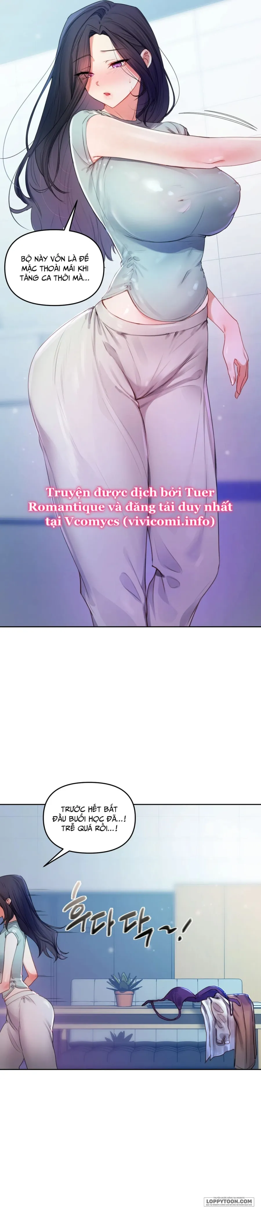 [19+] Tài Khoản Bí Mật Của Nữ Giáo Sư - Chap 7 - Trang 24