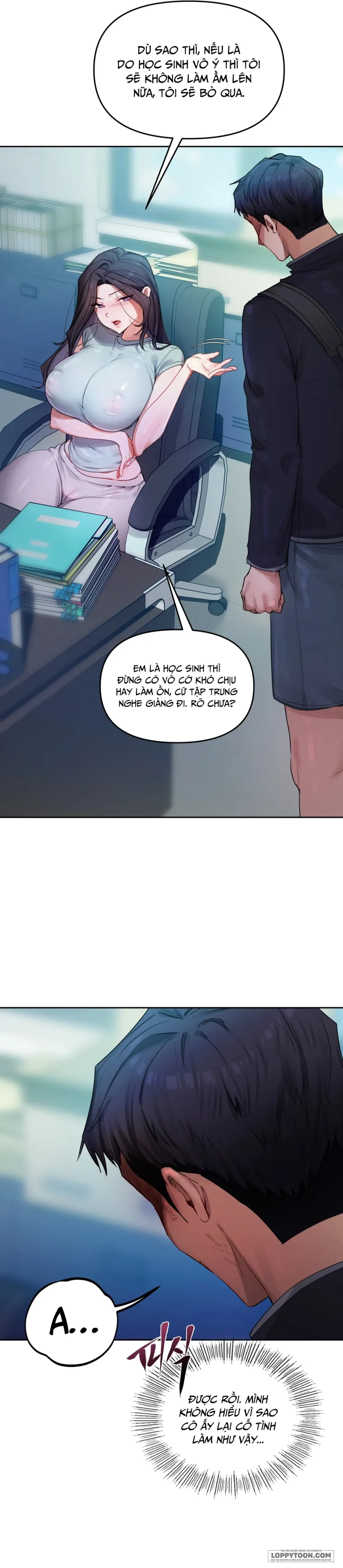 [19+] Tài Khoản Bí Mật Của Nữ Giáo Sư - Chap 7 - Trang 33