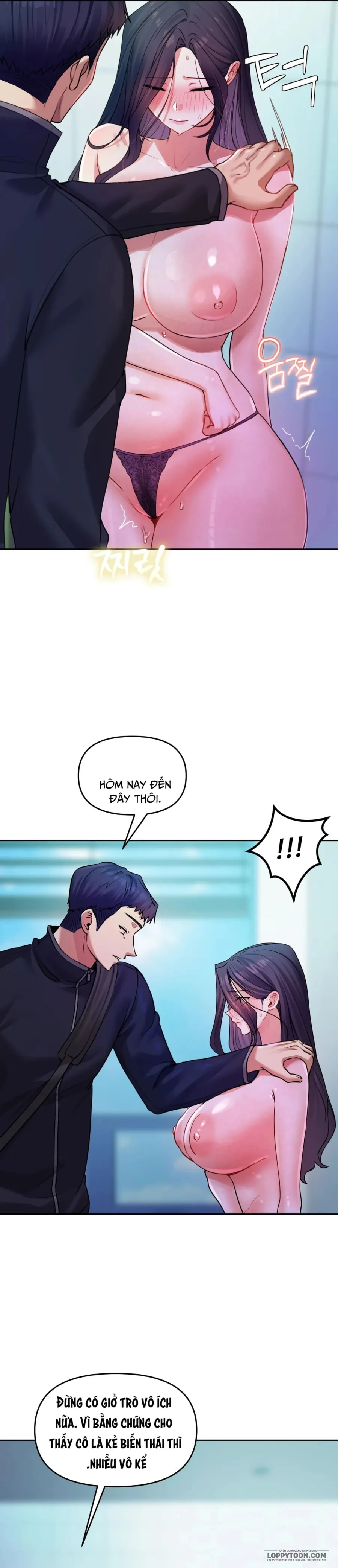 [19+] Tài Khoản Bí Mật Của Nữ Giáo Sư - Chap 8 - Trang 23
