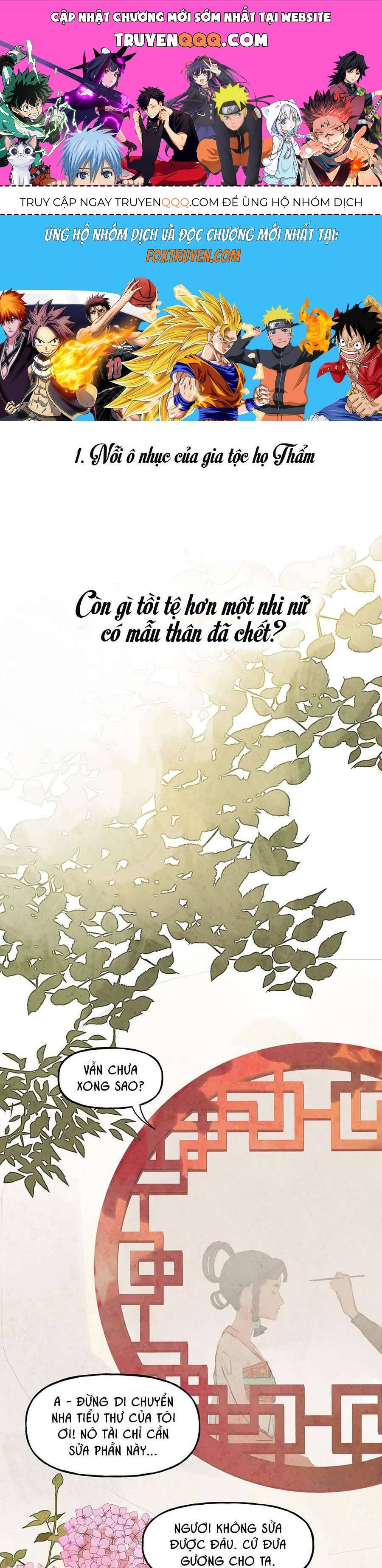 Ái Nữ Của Thiên Diện Quỷ - Chap 1 - Trang 1