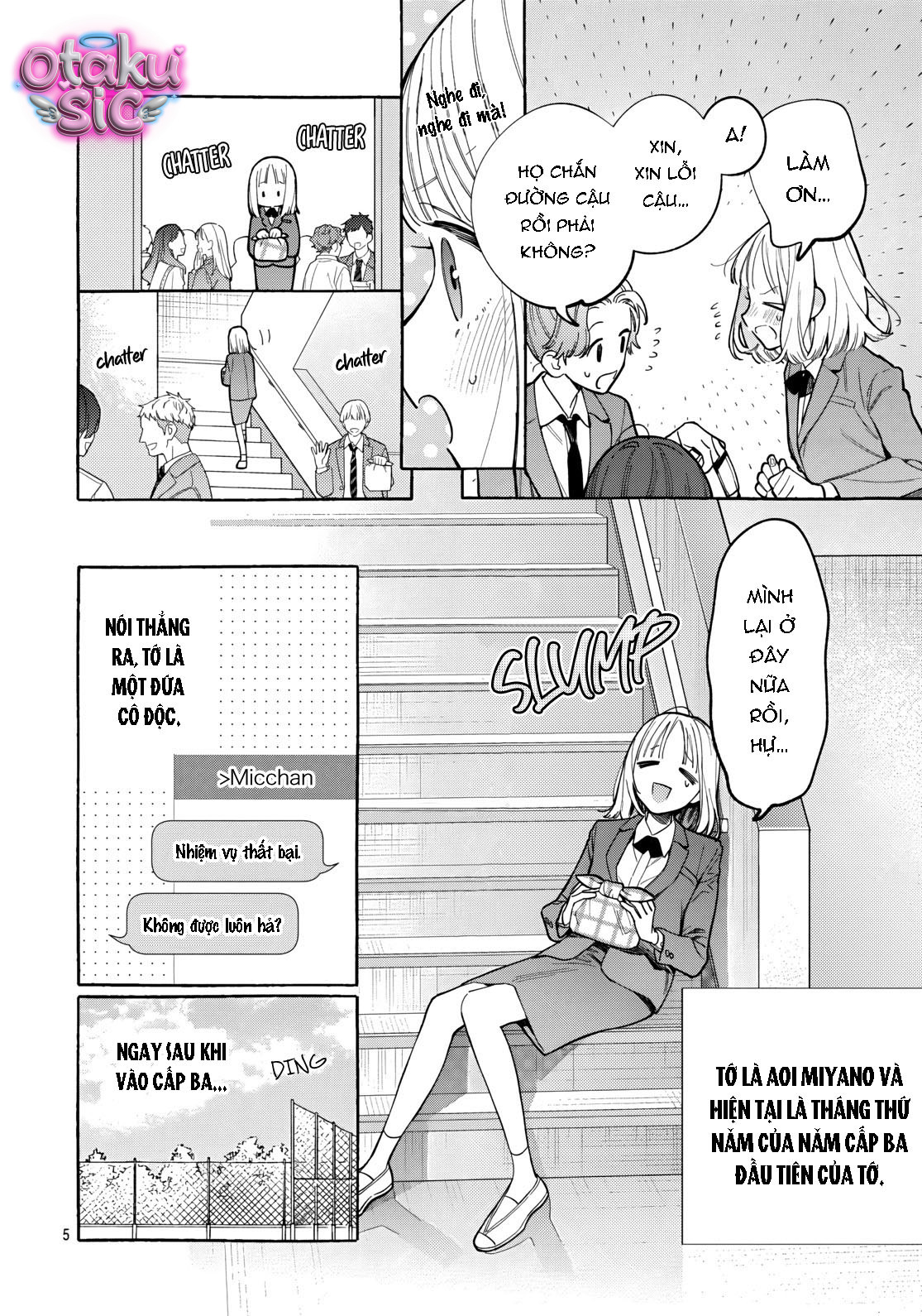Ao to haru - Sắc xanh thanh xuân - Chap 1 - Trang 4