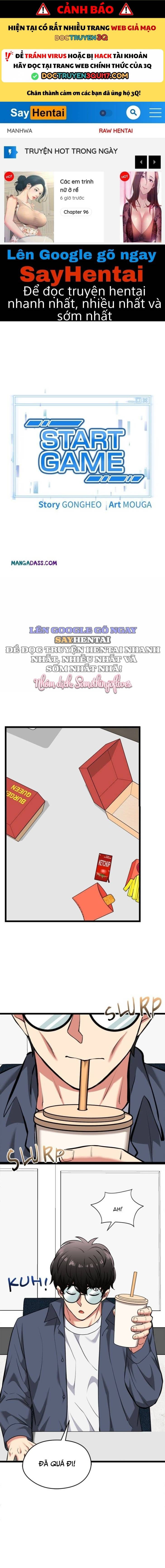 Bắt Đầu Trò Chơi - Chap 27 - Trang 1