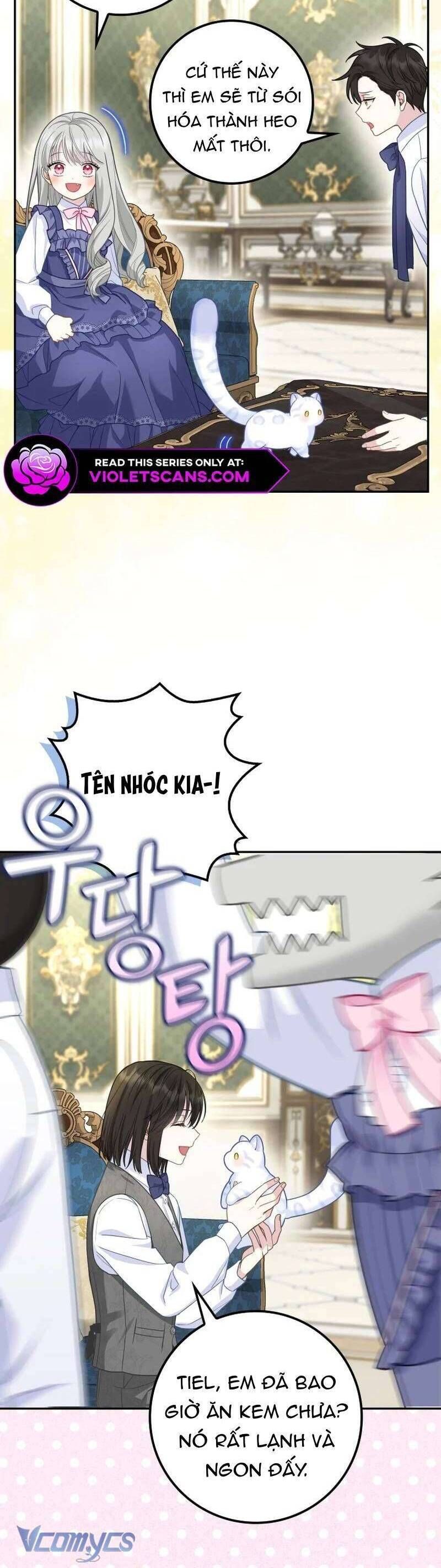 Bé Con Báo Tuyết Của Gia Tộc Báo Đen - Chap 22 - Trang 23