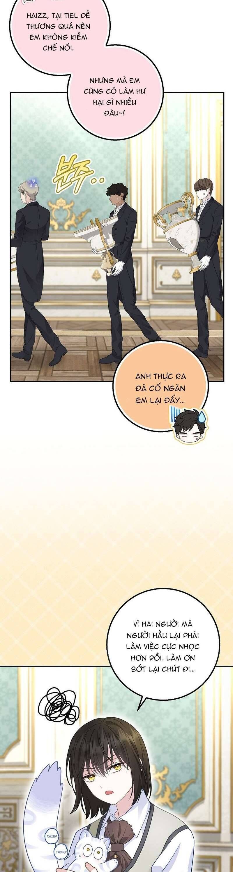 Bé Con Báo Tuyết Của Gia Tộc Báo Đen - Chap 23 - Trang 12