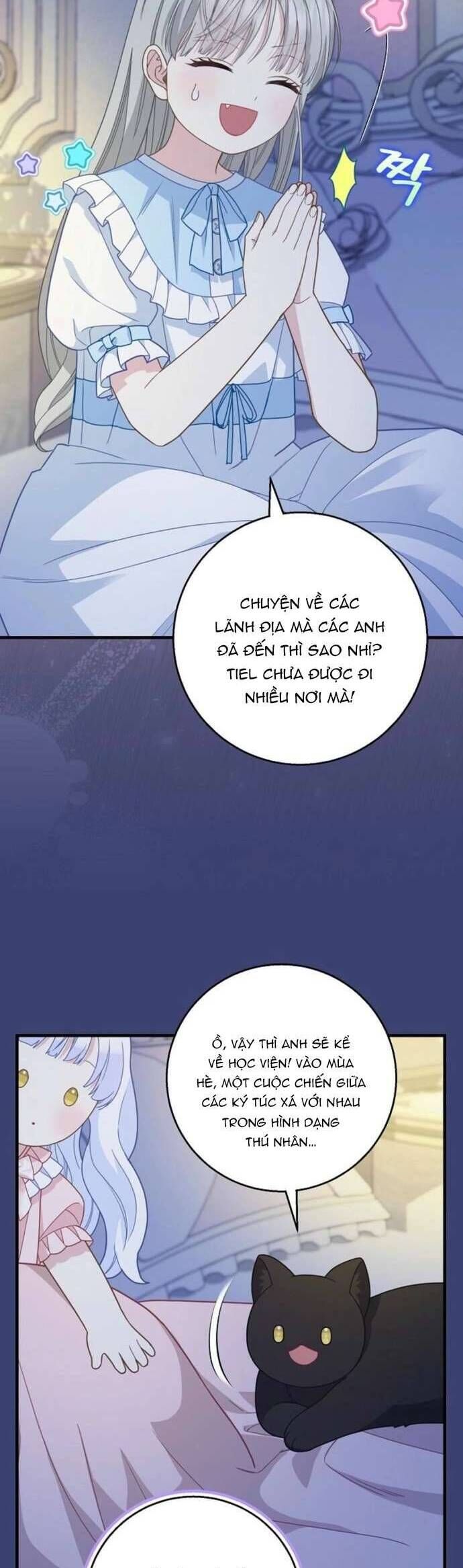 Bé Con Báo Tuyết Của Gia Tộc Báo Đen - Chap 38 - Trang 23
